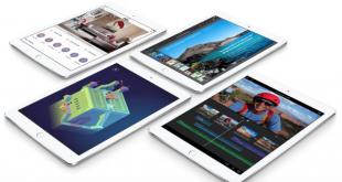 Betriebssystem des Tablet-Computers iPad Air 2